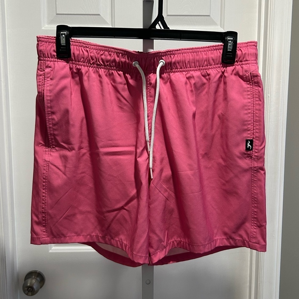 Hollister Men’s Pink Swim Trunks